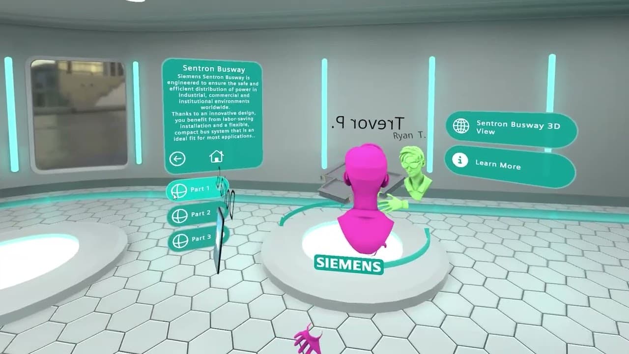 Промо-видео Siemens и EducationXR