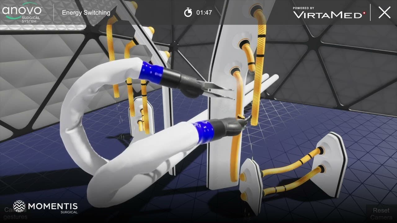 VR-хирургическая роботизированная тренировка от VirtaMed
