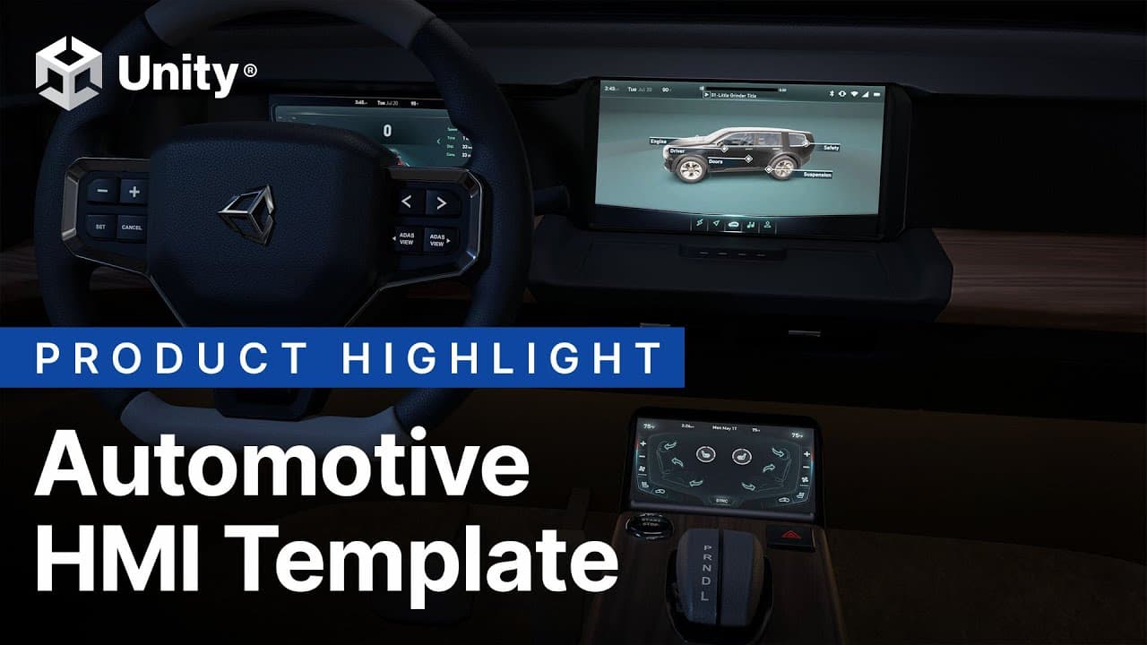 Automotive HMI Template