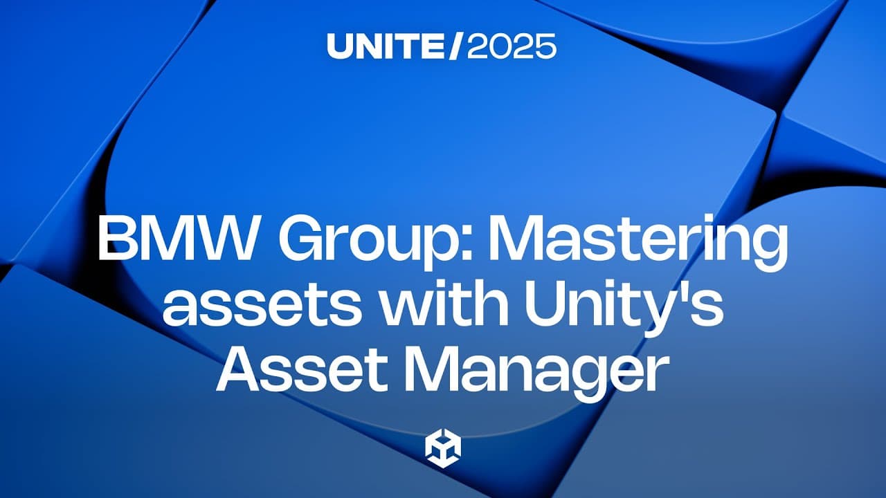 Présentation du sommet de l'industrie Unite 2025 du groupe BMW