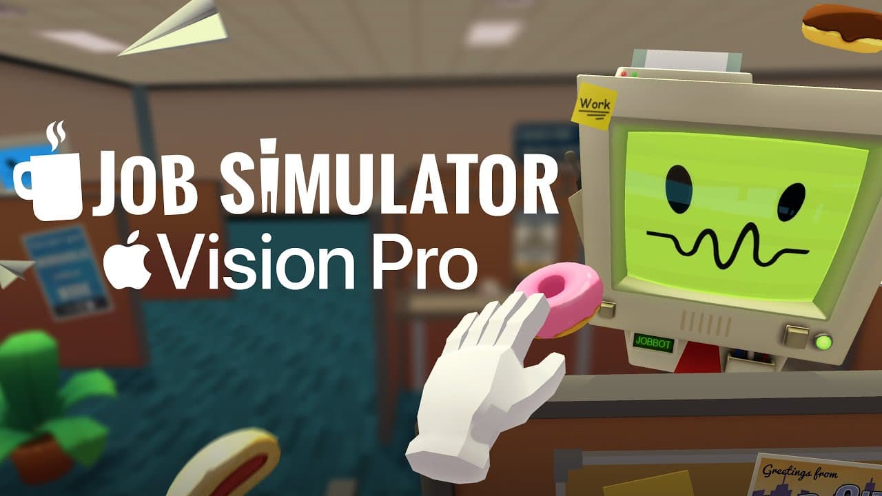 Job Simulator I Apple Vision Pro Trailer