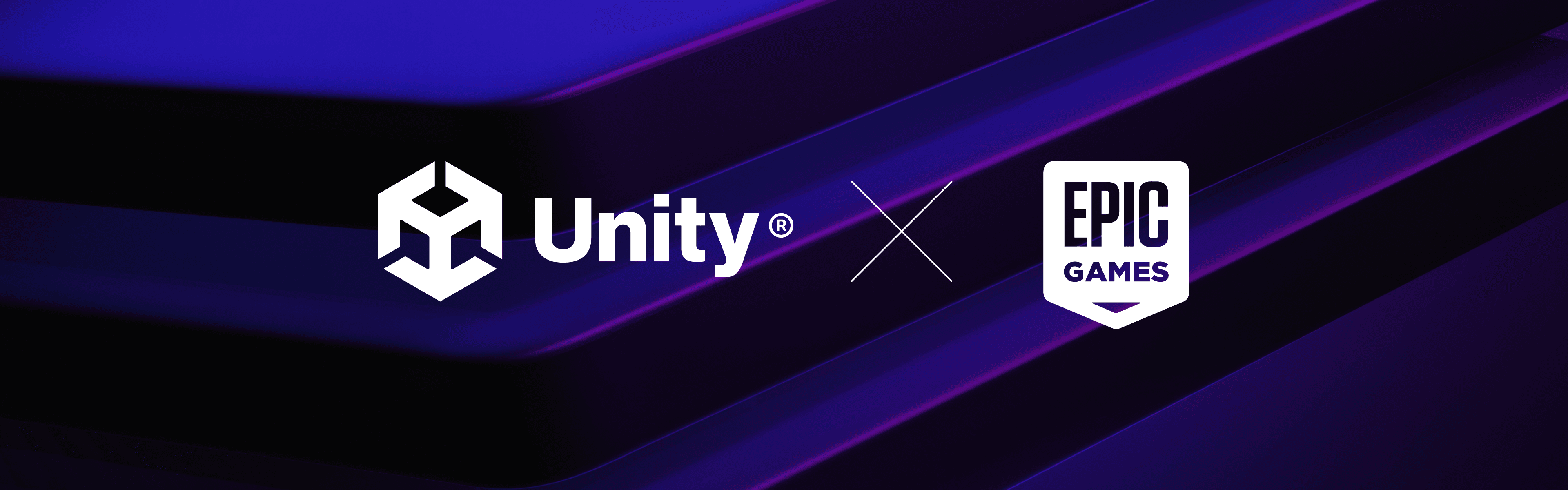 Unity and Epic Games logos