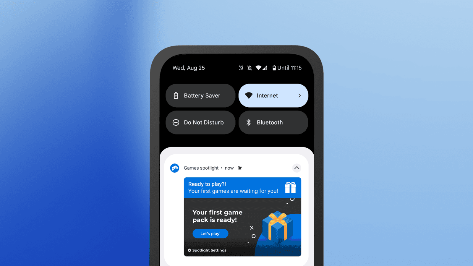 Screenshot des Geräts
