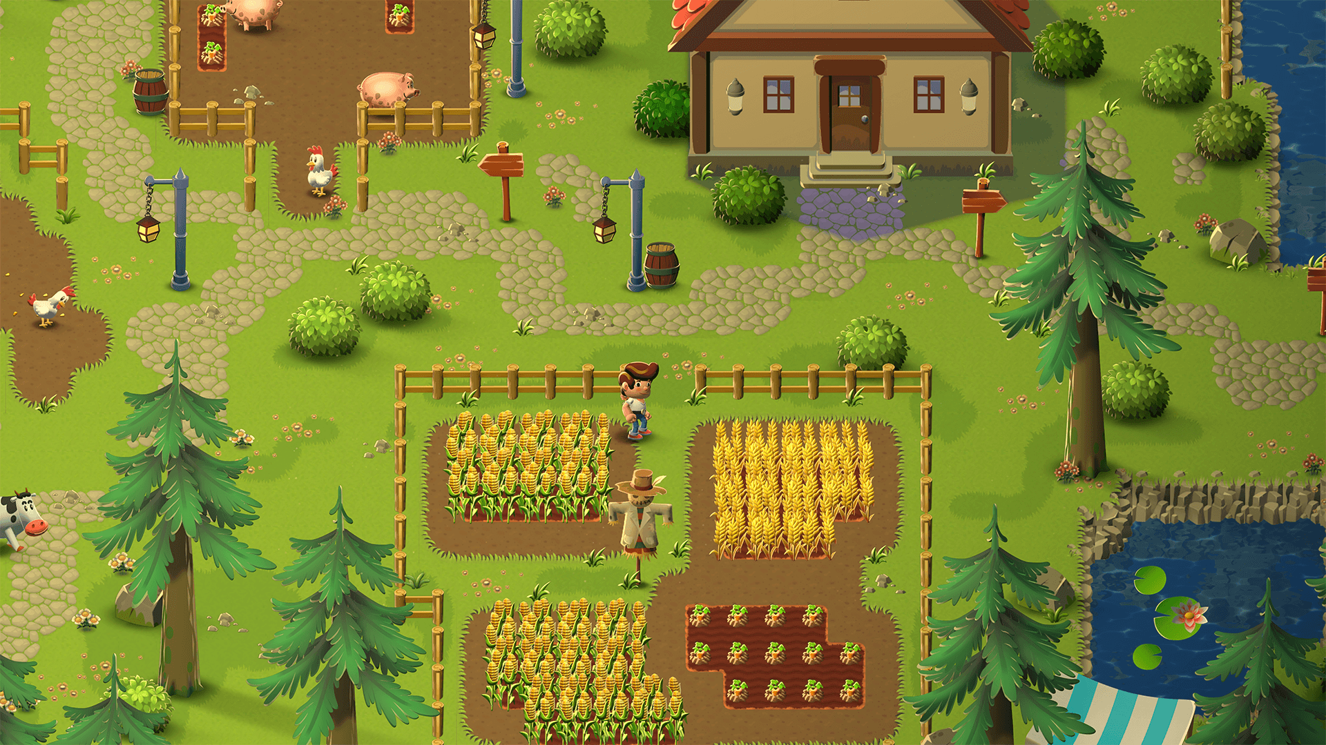 2D URP Happy Harvest sample