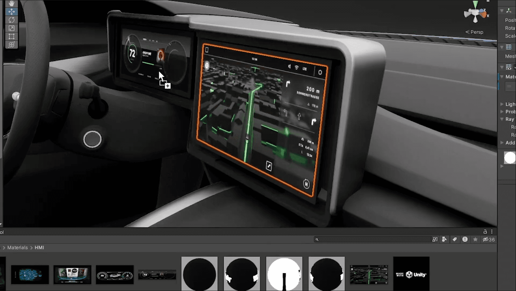 Produkt-Walkthrough Unity Industry